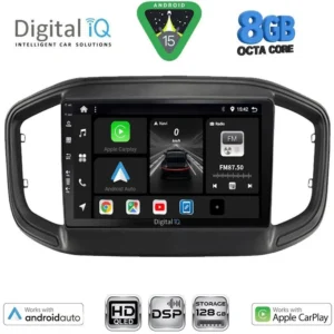 DIGITAL IQ BXF 7147_CPAA (9inc) MULTIMEDIA TABLET for FIAT STRADA mod. 2020-2026