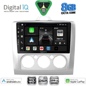 DIGITAL IQ BXF 7156_CPAA A/C (9inc) MULTIMEDIA TABLET for FORD FOCUS mod. 2005-2012