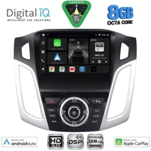 DIGITAL IQ BXF 7157_CPAA (9inc) MULTIMEDIA TABLET for FORD FOCUS mod. 2011-2018