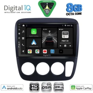 DIGITAL IQ BXF 7196_CPAA A/C (9inc) MULTIMEDIA TABLET for HONDA CRV mod. 1996-2006