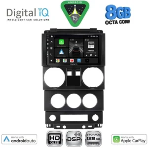 DIGITAL IQ BXF 7293_CPAA (9inc) MULTIMEDIA TABLET for JEEP WRANGLER mod. 2006-2011