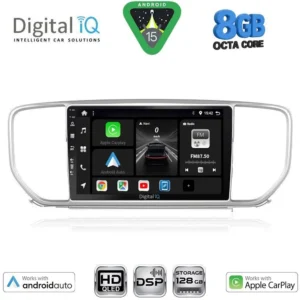 DIGITAL IQ BXF 7327_CPAA (9inc) MULTIMEDIA TABLET for KIA SPORTAGE mod. 2018-2021
