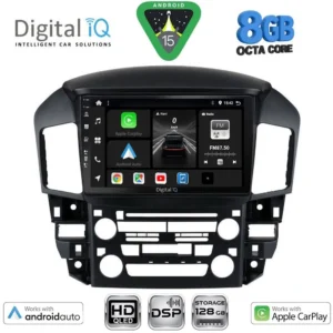 DIGITAL IQ BXF 7344_CPAA (9inc) MULTIMEDIA TABLET for LEXUS RX 300 mod. 1998-2003