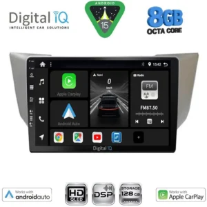 DIGITAL IQ BXF 7345_CPAA (9inc) MULTIMEDIA TABLET for LEXUS RX 300 – 400 mod. 2003-2008