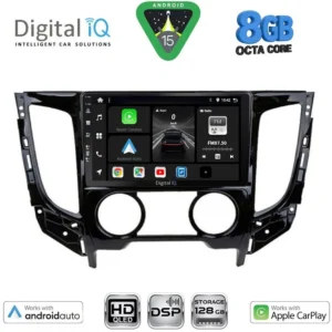DIGITAL IQ BXF 7437_CPAA A/C (9inc) MULTIMEDIA TABLET for MITSUBISHI L200 mod. 2015-2019 με A/C