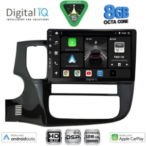 DIGITAL IQ BXF 7443_CPAA (10inc) MULTIMEDIA TABLET for MITSUBISHI OUTLANDER mod. 2013-2020