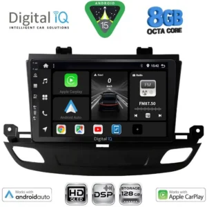 DIGITAL IQ BXF 7493_CPAA (9inc) MULTIMEDIA TABLET for OPEL INSIGNIA mod. 2018-2024