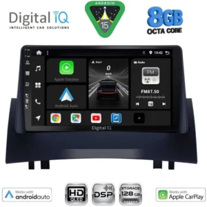 DIGITAL IQ BXF 7555_CPAA (9inc) MULTIMEDIA TABLET for RENAULT MEGANE 2 mod. 2002-2008
