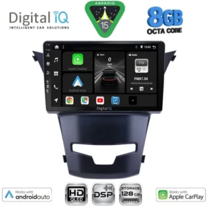 DIGITAL IQ BXF 7653_CPAA (9inc) MULTIMEDIA TABLET SSANGYANG KORANDO mod. 2014-2019