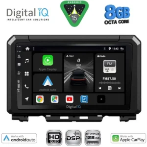 DIGITAL IQ BXF 7679_CPAA (9inc) MULTIMEDIA TABLET for SUZUKI JIMNY mod. 2017-2026