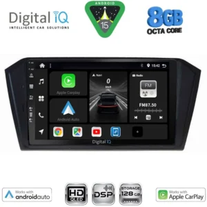 DIGITAL IQ BXF 7750_CPAA (10inc) MULTIMEDIA TABLET for VW PASSAT mod. 2016-2023