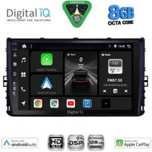 DIGITAL IQ BXF 7758_CPAA (9inc) MULTIMEDIA TABLET for VW POLO – TROC – TCROSS mod. 2017-2026