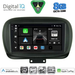DIGITAL IQ BXK 20134_CPAA (9inc) MULTIMEDIA TABLET for FIAT 500Χ mod. 2014