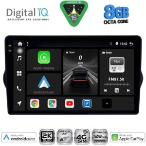 DIGITAL IQ BXK 20148_CPAA (9inc) MULTIMEDIA TABLET for FIAT TIPO mod. 2015-2023