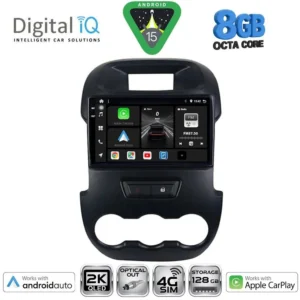 DIGITAL IQ BXK 20171_CPAA (9inc) MULTIMEDIA TABLET for FORD RANGER mod. 2011-2015