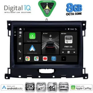 DIGITAL IQ BXK 20173_CPAA (9inc) MULTIMEDIA TABLET for FORD RANGER mod. 2018