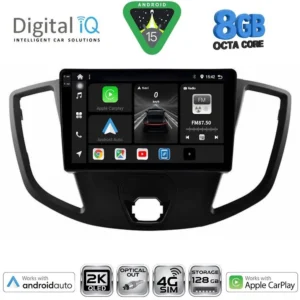 DIGITAL IQ BXK 20179_CPAA  (9inc) MULTIMEDIA TABLET for FORD TRANSIT mod. 2014-2020
