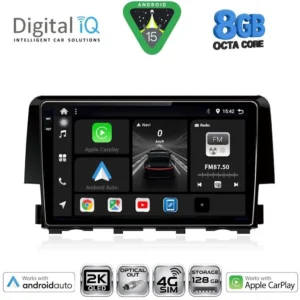 DIGITAL IQ BXK 20191_CPAA (9inc) MULTIMEDIA TABLET for HONDA CIVIC mod. 2016