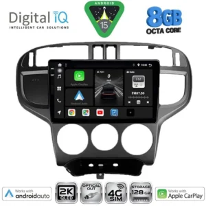 DIGITAL IQ BXK 20240_CPAA (9inc) MULTIMEDIA TABLET for HYUNDAI MATRIX mod. 2001-2010