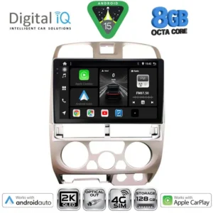 DIGITAL IQ BXK 20253SL_CPAA (9inc) MULTIMEDIA TABLET for ISUZU D-MAX mod. 2002-2008 (SILVER)