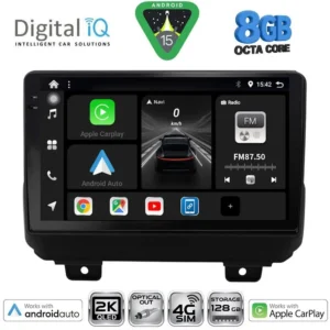 DIGITAL IQ BXK 20298_CPAA (9inc) MULTIMEDIA TABLET for JEEP WRANGLER mod. 2018
