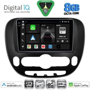 DIGITAL IQ BXK 20321_CPAA (9inc) MULTIMEDIA TABLET for KIA SOUL mod. 2014