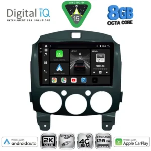 DIGITAL IQ BXK 20361_CPAA (9inc) MULTIMEDIA TABLET for MAZDA 2 mod. 2007-2014