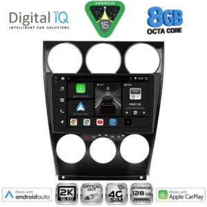 DIGITAL IQ BXK 20375_CPAA (9inc) MULTIMEDIA TABLET for MAZDA 6 (FACELIFT) mod. 2005-2008