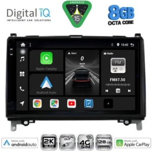 DIGITAL IQ BXK 20400_CPAA (9inc) MULTIMEDIA TABLET for MERCEDES A – B -SPRINTER – VITO mod. 2007