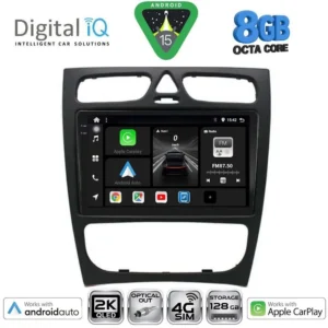 DIGITAL IQ BXK 20402_CPAA (9inc) MULTIMEDIA TABLET for MERCEDES C (W203) mod. 1999-2004