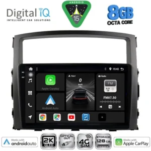 DIGITAL IQ BXK 20446_CPAA (9inc) MULTIMEDIA TABLET for MITSUBISHI PAJERO mod. 2006-2013