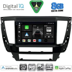 DIGITAL IQ BXK 20447S_CPAA (9inc) MULTIMEDIA TABLET for MITSUBISHI PAJERO SPORT mod. 2020