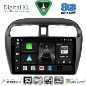 DIGITAL IQ BXK 20448_CPAA (9inc) MULTIMEDIA TABLET for MITSUBISHI SPACESTAR mod. 2013-2020