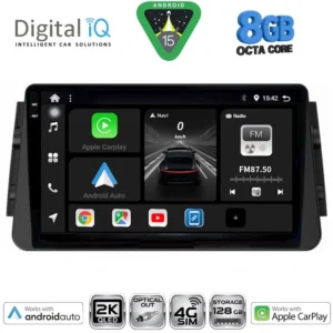 DIGITAL IQ BXK 20460_CPAA (9inc) MULTIMEDIA TABLET for NISSAN MICRA mod. 2017