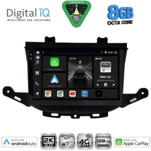 DIGITAL IQ BXK 20483_CPAA (9inc) MULTIMEDIA TABLET for OPEL ASTRA K mod. 2015