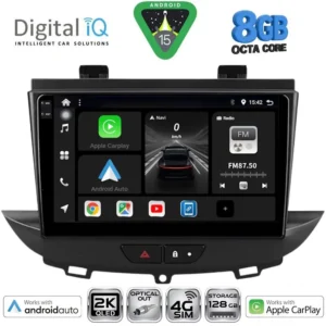 DIGITAL IQ BXK 20490_CPAA (9inc) MULTIMEDIA TABLET for OPEL CROSSLAND – GRANDLAND mod. 2017