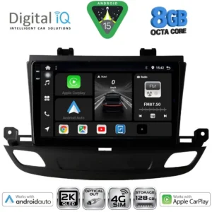 DIGITAL IQ BXK 20493_CPAA (9inc) MULTIMEDIA TABLET for OPEL INSIGNIA mod. 2018