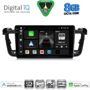 DIGITAL IQ BXK 20518_CPAA (9inc) MULTIMEDIA TABLET for PEUGEOT 508 mod. 2010-2016