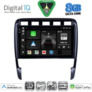 DIGITAL IQ BXK 20535_CPAA (9inc) MULTIMEDIA TABLET for PORSCHE CAYENNE mod. 2002-2011