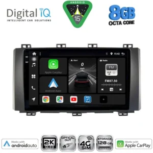 DIGITAL IQ BXK 20568_CPAA (9inc) MULTIMEDIA TABLET for SEAT ATECA mod. 2017