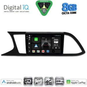 DIGITAL IQ BXK 20575_CPAA (9inc) MULTIMEDIA TABLET for SEAT LEON mod. 2012-2021