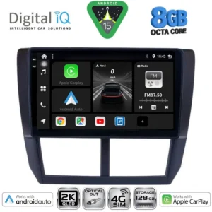 DIGITAL IQ BXK 20662_CPAA (9inc) MULTIMEDIA TABLET for SUBARU FORESTER - IMPREZA - XV mod. 2008-2013