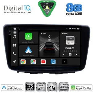 DIGITAL IQ BXK 20672_CPAA (9inc) MULTIMEDIA TABLET for SUZUKI BALENO mod. 2016-2022