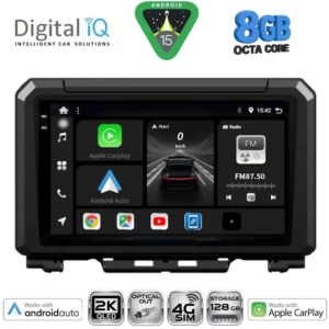 DIGITAL IQ BXK 20679_CPAA (9inc) MULTIMEDIA TABLET for SUZUKI JIMNY mod. 2017