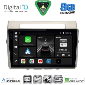 DIGITAL IQ BXK 20711B_CPAA (9inc) MULTIMEDIA TABLET for TOYOTA COROLLA VERSO mod. 2004-2009