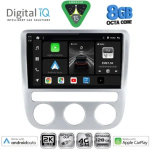 DIGITAL IQ BXK 20752_CPAA CLIMA (9inc) MULTIMEDIA TABLET for VW EOS mod. 2006 - SCIROCCO mod. 2008-2010