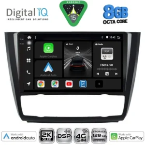 DIGITAL IQ BXF 7040_CPAA CLIMA (9inc) MULTIMEDIA TABLET for BMW S.1 (E81-82-87-88) mod. 2004-2013