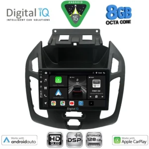 DIGITAL IQ BXF 7176_CPAA (9inc) MULTIMEDIA TABLET for FORD TRANSIT CONNECT mod. 2013-2018