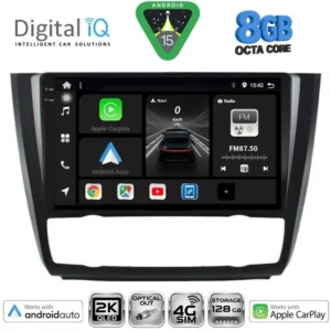 DIGITAL IQ BXK 20040_CPAA CLIMA (9inc) MULTIMEDIA TABLET for BMW S.1 (E81-82-87-88) mod. 2004-2013