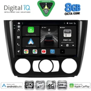 DIGITAL IQ BXF 7040_CPAA A/C (9inc) MULTIMEDIA TABLET for BMW S.1 (E81-82-87-88) mod. 2004-2013
